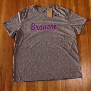 Boise State Broncos Nike Dri Fit Gray Tee XL